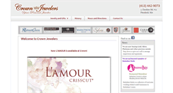 Desktop Screenshot of crownjewelersinc.net